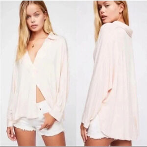 Free People/We the Free Can't Fool Me flowy top sz XS